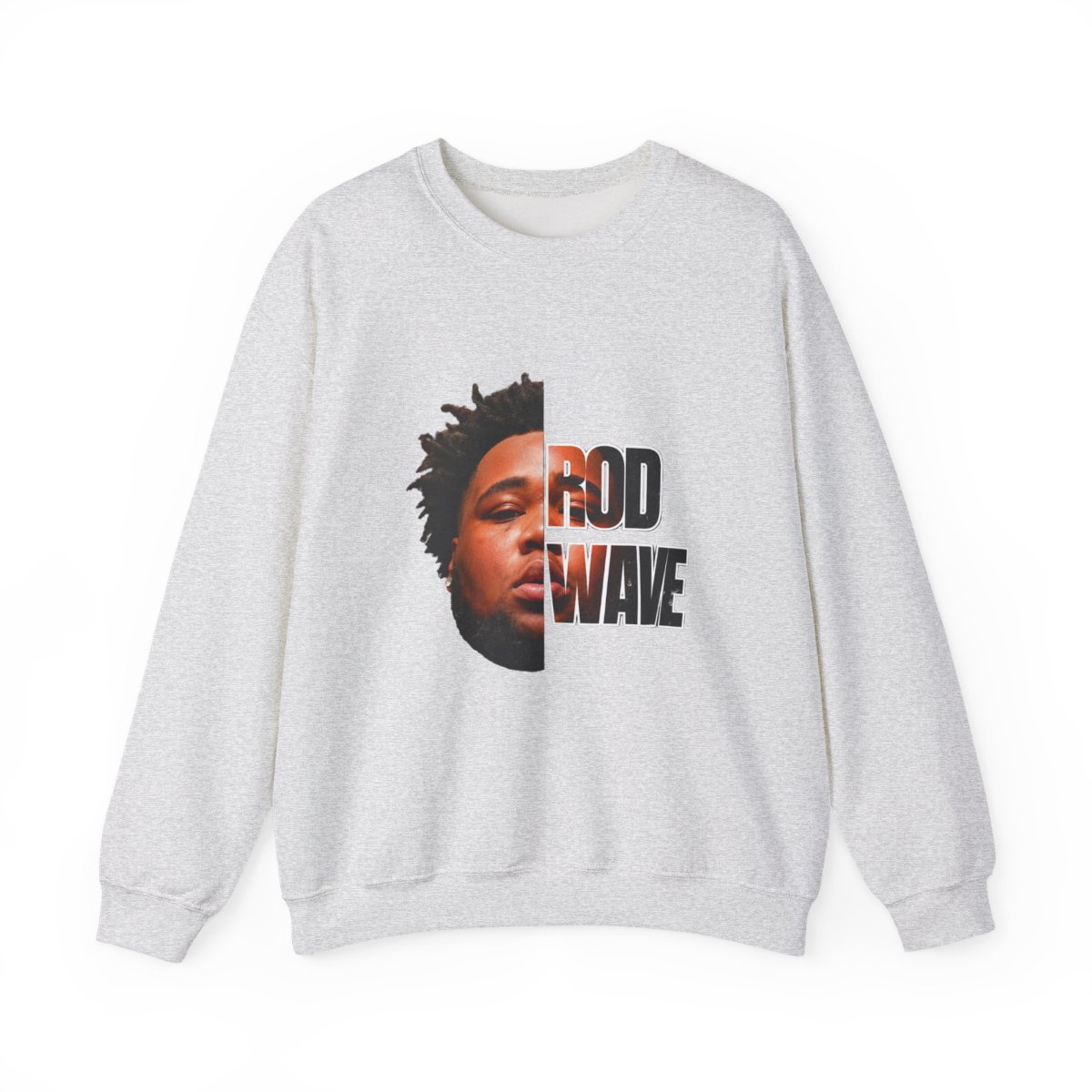 Rod Wave Crew Neck Split Person Crewneck - alternate angle 2, merchandise